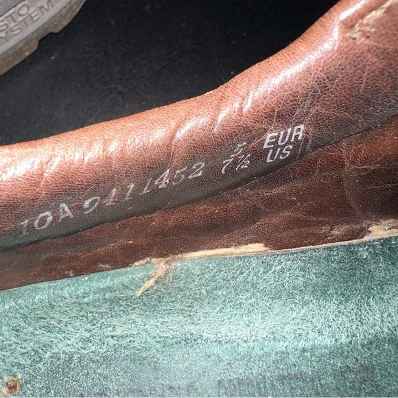 Mephisto Rush Brown "Desert" Womens Leather Lace-up Walking Shoes size 7.5 - Picture 8 of 8